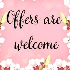 Make an offer! 🌸☀️